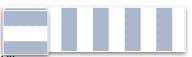 Hofdeco Premium Coastal Hampton Outdoor Performance Bolster Pillow Cover Only, 6"x20" Water Repellent, UV and Fade Resistant for Backyard, Couch, Poolside, Azure Blue Woven Beach Stripes - color: Azure Blue Beach Stripes 6"x20"