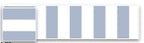 Hofdeco Premium Coastal Hampton Outdoor Performance Bolster Pillow Cover Only, 6"x20" Water Repellent, UV and Fade Resistant for Backyard, Couch, Poolside, Azure Blue Woven Beach Stripes - color: Azure Blue Beach Stripes 6"x20"