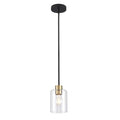 Black Brass Pendant Lights Kitchen Island - Clear Glass Pendant Light Fixture Multiple Stems Rods 3 Units 12 Inch 3 Units 4 Inch (1 Pack Black Brass Downrod) - color: Black+brass 1PK