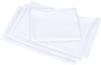 Utopia Bedding 80 Pack Waterproof Pillow Protectors with Zipper Queen Size (White), Bed Bug and Dust Mite Proof Pillow case Covers, Moisture Wicking Pillow Encasements 20 x 28 Inches - size: Queen (Pack of 80)
