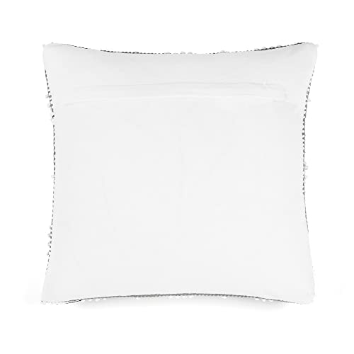 Lush Decor Adelyn Decorative Throw Pillow Cover, 20" W x 20" L, Light Gray - Square Pillow - Gray Diamond Pillow - Textured Pillows - Hygge Decor - Farmhouse Throw Pillows For Bed, Couch, Or Chair - color: Light Gray