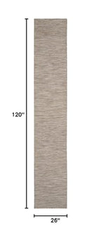 Nourison Home Positano Beige 2'2" x 10' Area Rug - Easy Clean, Non Shedding, Bed Room, Living Room, Dining Room, Kitchen (10' Runner) - color: Beige, size: 2'2" x 10' (Runner)