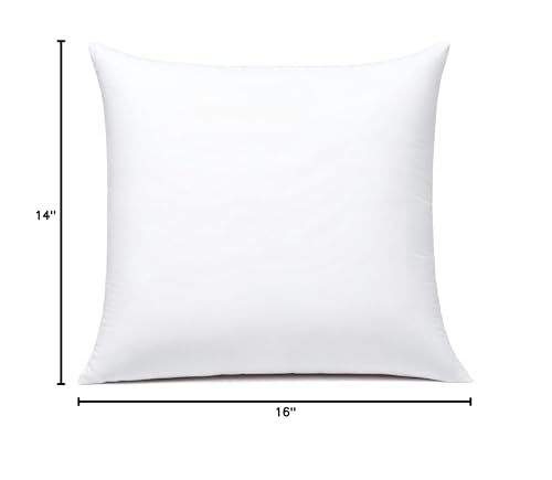 JIEITIVE Throw Pillow Inserts Hypoallergenic Premium Pillow Stuffer Square Form for Decorative Pillow Covers Cushion Set of 1-24 x 24 Inches - size: 24 x 24 Inches