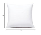 JIEITIVE Throw Pillow Inserts Hypoallergenic Premium Pillow Stuffer Square Form for Decorative Pillow Covers Cushion Set of 1-24 x 24 Inches - size: 24 x 24 Inches