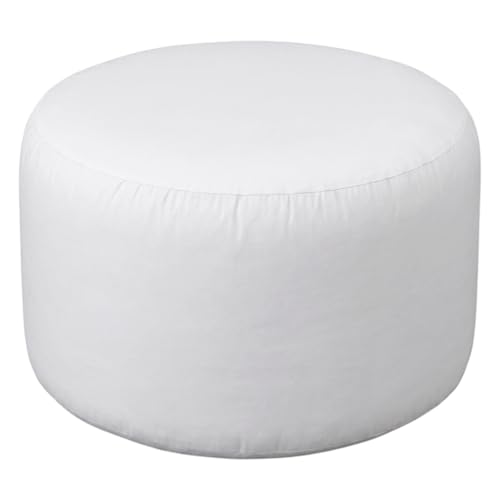 Boao 27 Inch Bean Bag Filler Pouf Ottoman Filling Footstool Filler Stuffing Ottoman Pouf Insert Round Floor Bean Bag Chair Filling - color: Filler, size: 27 Inches