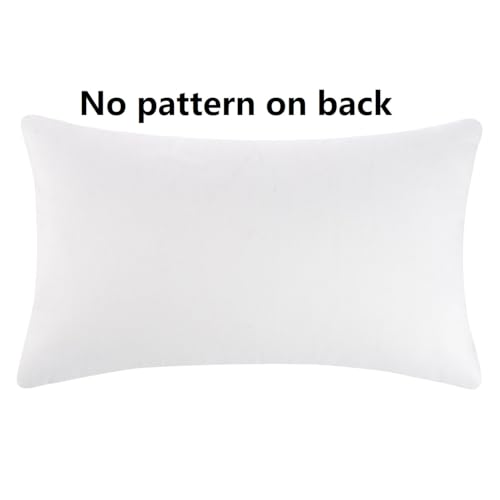 Holibeat Joyful Dot 20" x 12" Pillow Covers Decorative Throw Pillowcases Pink Blue Orange (Pack of 2) - size: 20" x 12" (Pack of 2)