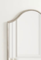 Fellows Framed Arch Wall Mirror - color: Silver