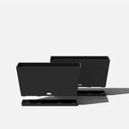 Veradek Midori Long Trough Planter (Black, 31 inch - 2 Pack with 2 Saucer Trays) - color: Black, size: 31 inch - 2 pack with saucers
