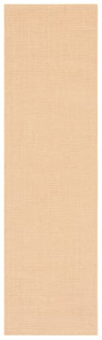 Martha Stewart x SAFAVIEH Area Rug Collection - 2'3" x 8' Runner, Natural Brown, Sisal & Jute, Farmhouse Style, Ideal for Living Room, Bedroom, Foyer, Hallway (MSR9501A) - color: Natural, size: 2'3" x 8' (Runner)