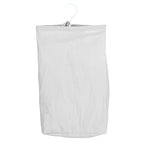 Household Essentials Door Hanging Laundry Bag, Washable Canvas Bag with Loop Handle, Holds Two Loads of Laundry, Great for Dorms and Small Spaces, Grey - color: Grey