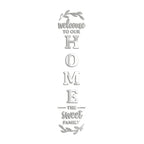 Wall Mirror, Silver 100x20cm Family Decor Removable 3D Acrylic Decorative Mirror Decals Self-Adhesive Reflective Stickers for Living Room Wall Art Entryway Background Home Decor Family Signs