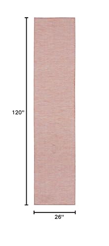 Nourison Home Positano Rainbow 2'2" x 10' Area Rug - Easy Clean, Non Shedding, Bed Room, Living Room, Dining Room, Kitchen (10' Runner) - color: Rainbow, size: 2'2" x 10' (Runner)