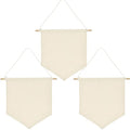 3pcs Cotton Canvas Wall-Mounted Brooch,Wall Hanging Jewelry Display Storage Set for Pin and Brooch Collections (D) - color: D