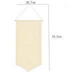 2pcs Cotton Canvas Wall-Mounted Brooch,Wall Hanging Jewelry Display Storage Set for Pin and Brooch Collections (B) - color: B