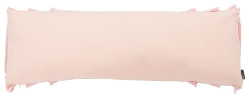 Safavieh Home Collection Grema Boho 12 x 36-inch Pink Fringe Decorative Accent Pillow PLS7142B-1236 - color: Pink, size: 12"x36"