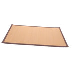Natural Woven Floor Pillow Boho Home Decor Seating Mat Carbonized Thickness