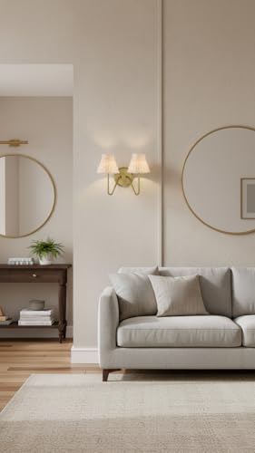 Aspen Creative 51002 Empire Clip On Chandelier Natural Palm Leaf Lamp Shade, 3" Top x 6" Bottom x 4-3/4" Slant Height - color: Palm Leaf