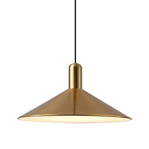 KCO Lighting Mid Century Modern Dome Pendant Light Large Farmhouse Island Lighting Gold Barn Pendant Lights Brass Kitchen Hanging Lights - color: Gold