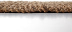 IRONGATE Jute Handspun Area Rug - Premium Jute Handwoven Reversible Chunky Textured Tan Beige Neutral Throw Accent Rug Carpet - Rustic Farmhouse Living Room Bedroom Den Study Décor -24" x 36" Natural - size: 24 x 36 Inch