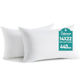 Oubonun 14 x 22 Throw Pillow Inserts - Soft, Plush & Decorative Down Alternative Pillows for Couch Sofa Bed, Machine Washable - White, Pack of 2 - size: 14x22 Inch (Pack of 2)