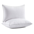 MIULEE 12 x 20 Pillow Inserts (Set of 2) -Decorative Throw Pillows with 100% Cotton Covers Rectangle for Sofa Couch - size: 12x20 Inch