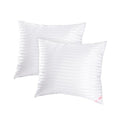 EIUE Throw Pillow Inserts, Machine Washable Pillows,Premium Polyester Fiber Fill for Sofa Bed & Decorative Cushions (White, 18x18inch) - size: 18x18inch
