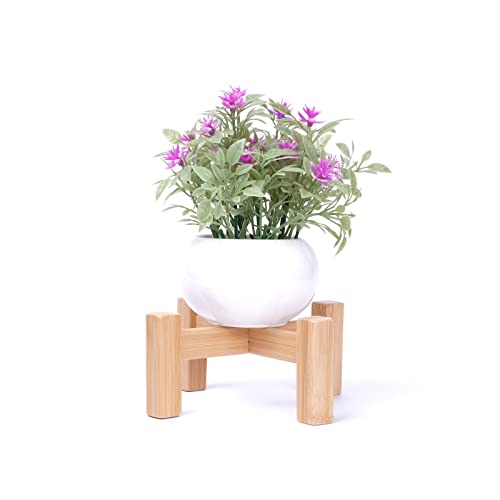 Wooden Plant Stand,Indoor Plant Stand,Boho Plant Holder,Plant Display Rack for Home,Office Accessory (1)