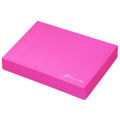 ProsourceFit Exercise Balance Pad, Non-Slip Cushioned Foam Mat & Knee Pad for Fitness and Stability Training, Yoga, Physical Therapy - color: Pink, size: L - (15.5" x 12.75")