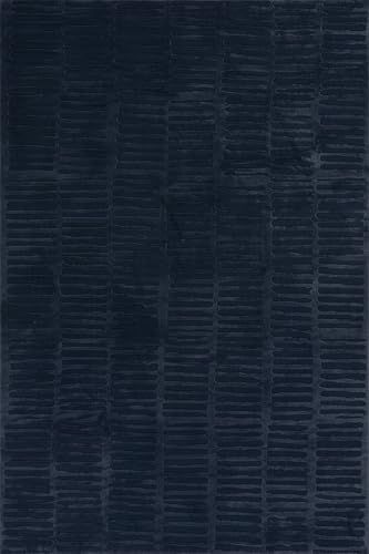 Nuloom Kailani Abstract 9' x 12' Machine Washable Area Rug for Living Room Bedroom Dining Room, Blue - color: Blue, size: 9' x 12' (Rectangular)