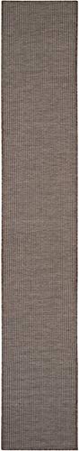 Nourison Home Positano Natural 2'2" x 10' Area Rug - Easy Clean, Non Shedding, Bed Room, Living Room, Dining Room, Kitchen (10' Runner) - color: Natural, size: 2'2" x 10' (Runner)