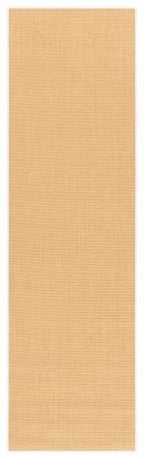 Martha Stewart SAFAVIEH x Collection Area Rug - 2'3" x 8' Runner, Natural & White, Sisal & Jute, Ideal for Living Room, Hallway, Foyer, Entryway, Bedroom (MSR9501H) - color: Natural/White, size: 2'3" x 8' (Runner)