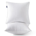 MIULEE 16x16 Pillow Inserts (Set of 2) -Decorative Throw Pillow with 100% Cotton Cover Square for Sofa Couch - size: 16x16 Inch
