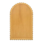 Pemberly Row Jumbo Arched Wall Mirror, Handwoven Natural Rattan Frame, Contemporary Design, 48" W x 79" H, Coastal Style Floor Mirror for Entryways, Bedrooms, or Living Spaces
