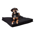 South Pine Porch Mila Square Tufted Pillow Style Dog Bed, Black, Medium (32" x 32") - color: Black, size: Medium (32" x 32")