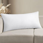 MIULEE 14x36 Inch Premium Lumbar Throw Pillow for Bed Sofa Couch Virgin Microfiber with 100% Cotton Cover Decorative Throw Pillow Insert Stuffer Form - size: 14x36 Inch (Pack of 1)