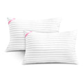 EIUE Throw Pillow Inserts, Machine Washable Pillows,Premium Polyester Fiber Fill for Sofa Bed & Decorative Cushions (White, 12x20inch) - size: 12x20inch