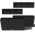 Veradek Midori Long Trough Planter (Black, 39 inch - 2 Pack with 2 Saucer Trays) - color: Black, size: 39 inch - 2 pack with saucers