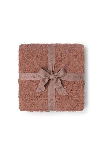Barefoot Dreams® CozyChic® Throw, Rosy Blush, 54"x72" - color: Rosy Blush