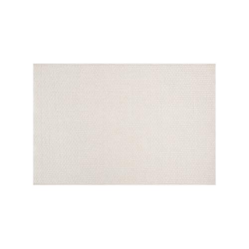 Easy Jute Door Mat 2x3 Indoor Outdoor Natural Rugs Solid Fiber Rug Woven Area Rug Boho Easy Clean Inside Carpet for Living Room Bedroom Dining Room Hallway or Outdoor Patio Porch (2 X 3 Bone) - color: Bone/White, size: 2' x 3' (Rectangular)