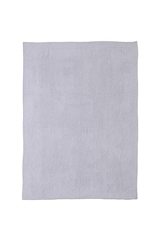 Barefoot Dreams® CozyChic® Throw, Oyster, 54"x72" - color: Oyster