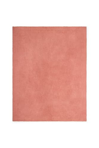Barefoot Dreams® CozyChic® Throw, Rosy Blush, 54"x72" - color: Rosy Blush