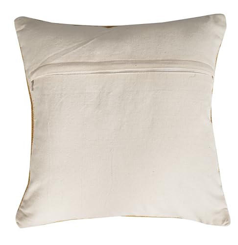 Indian Cotton Cushion Cover Sabra Kilim Pillow Cover Designer Decorative Sofa 18x18 Inche Handwoven Cushion Case for Farmhouse Home Decor Spring Decorative Pillow (Pattern 30) - color: Pattern 30