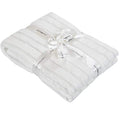 NTBAY 100% Pure Cotton Cable Knit Toddler Blanket, Super Soft Warm Breathable 30x40 Baby Blanket for Crib, Stroller, Nursery, Travel, Newborn, 30x40 Inches, White - color: White