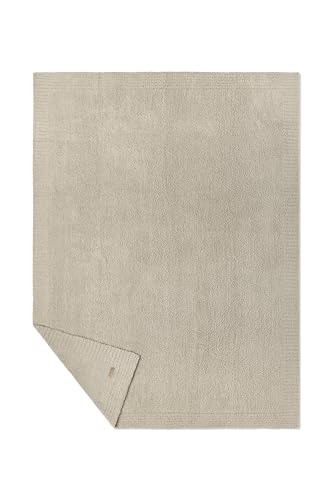Barefoot Dreams® CozyChic® Throw, Linen, 54"x72" - color: Linen