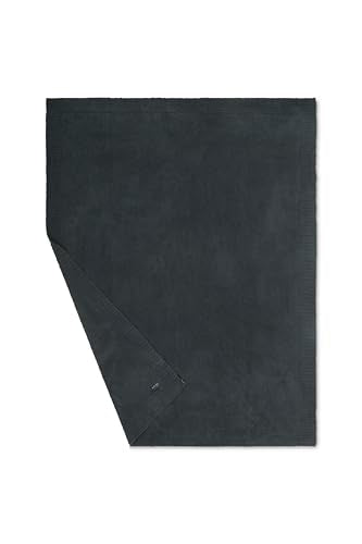 Barefoot Dreams® CozyChic® Throw, Onyx Blue, 54"x72" - color: Onyx Blue