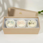 AvaConcept Healing Crystal Candle Gift Set – Set of 3 Celestite, Rose Quartz & Moonstone Hand-Poured Soy Wax Sea Salt Driftwood, Blackcurrant Rose & Amber Noir Aromatherapy Scents Premium Gift Box - size: 3.5oz, style: Sea Salt Driftwood, Blackcurrant Ros
