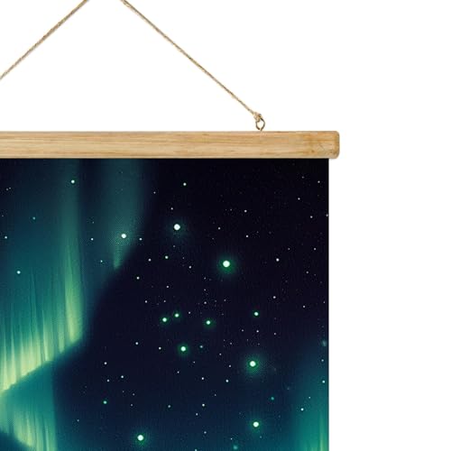 ABoby Vintage Gates of the Arctic National Park Posters - Alaska Travel Posters - Retro Style Wall Decor with Wood Frames - Ready to Hang - color: Gates of the Arctic