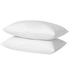 basic home Hotel-Style Goose Feather Accent Pillow Insert for Sofa & Bed - 100% Odorless & Plump Cushion Filler - 233TC Cotton with Inner Liner to Prevent Poking (14x24 Inch) - size: 14x24