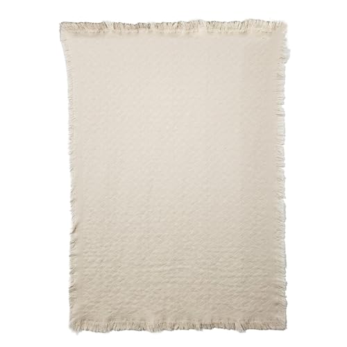 Pure Country Weavers Herringbone Natural Weave Blanket - Gift Tapestry Throw Woven from Cotton - Made in The USA (69x48) - color: Herringbone