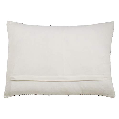 White African Mud Cloth Inspired Decorative Throw Pillow - Cover (Filling Not Included), 14" X 20" Rectangular (1 piece), 100% Cotton - size: 20" x 14" (Pack of 1)